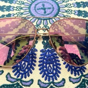 DIFF Eyewear Dash Aviator Sunglasses